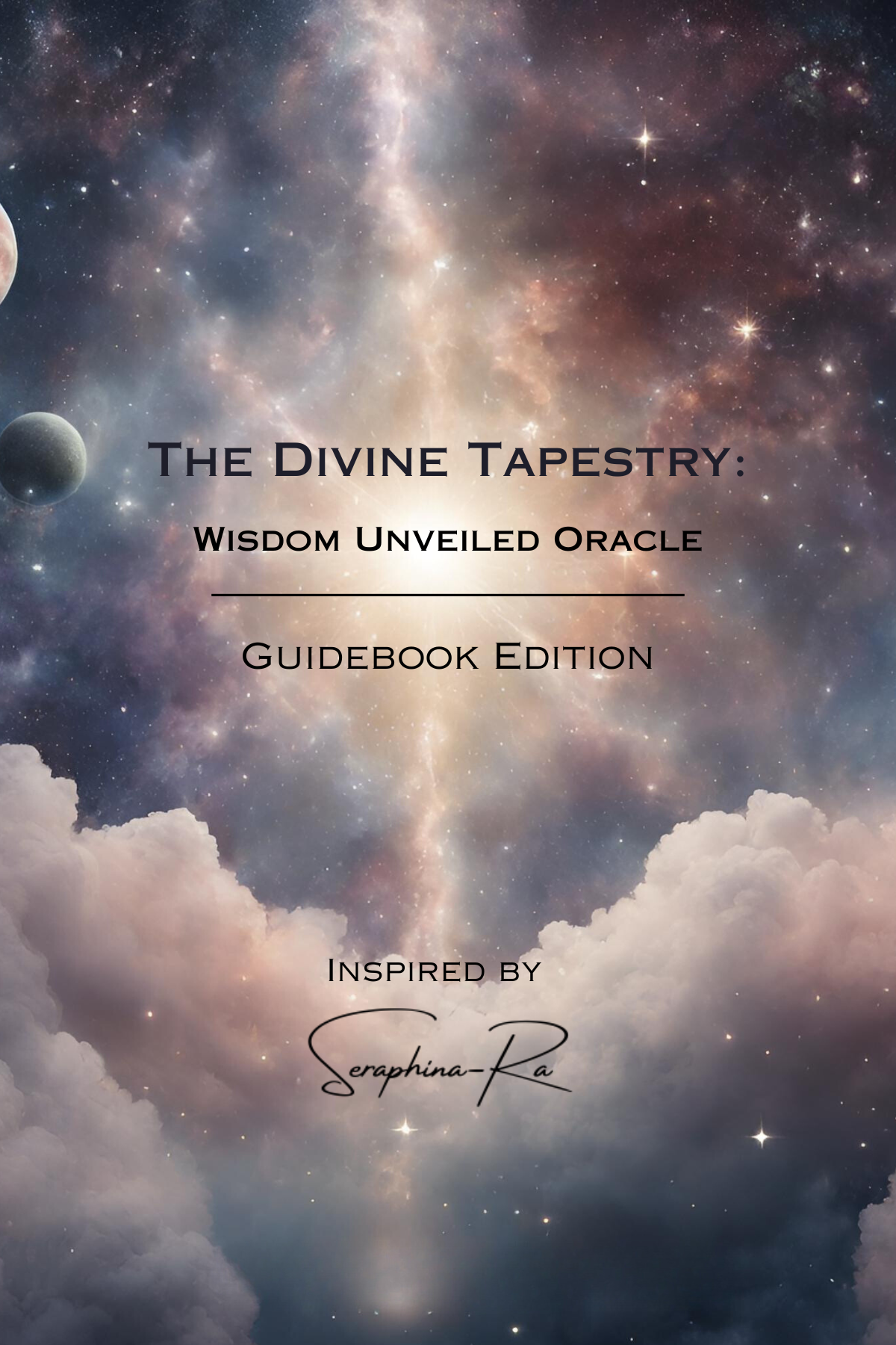 The Divine Tapestry: Wisdom Unveiled Oracle — Guidebook Edition book cover